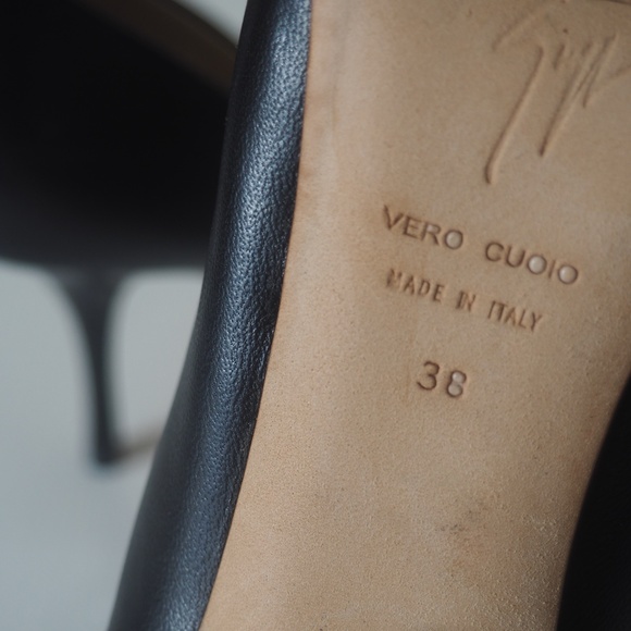 Authentic Pre-Owned Giuseppe Zanotti Women's Open Toe High Heel Shoes - Picture 5 of 7